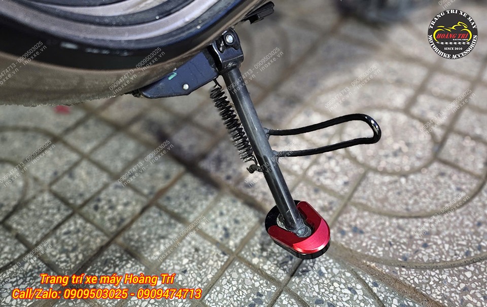 Đế chân chống Vespa Sprint - Primavera và Vespa GTS nhôm CNC